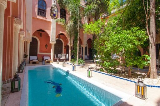 Riad Blue en location in Marrakech