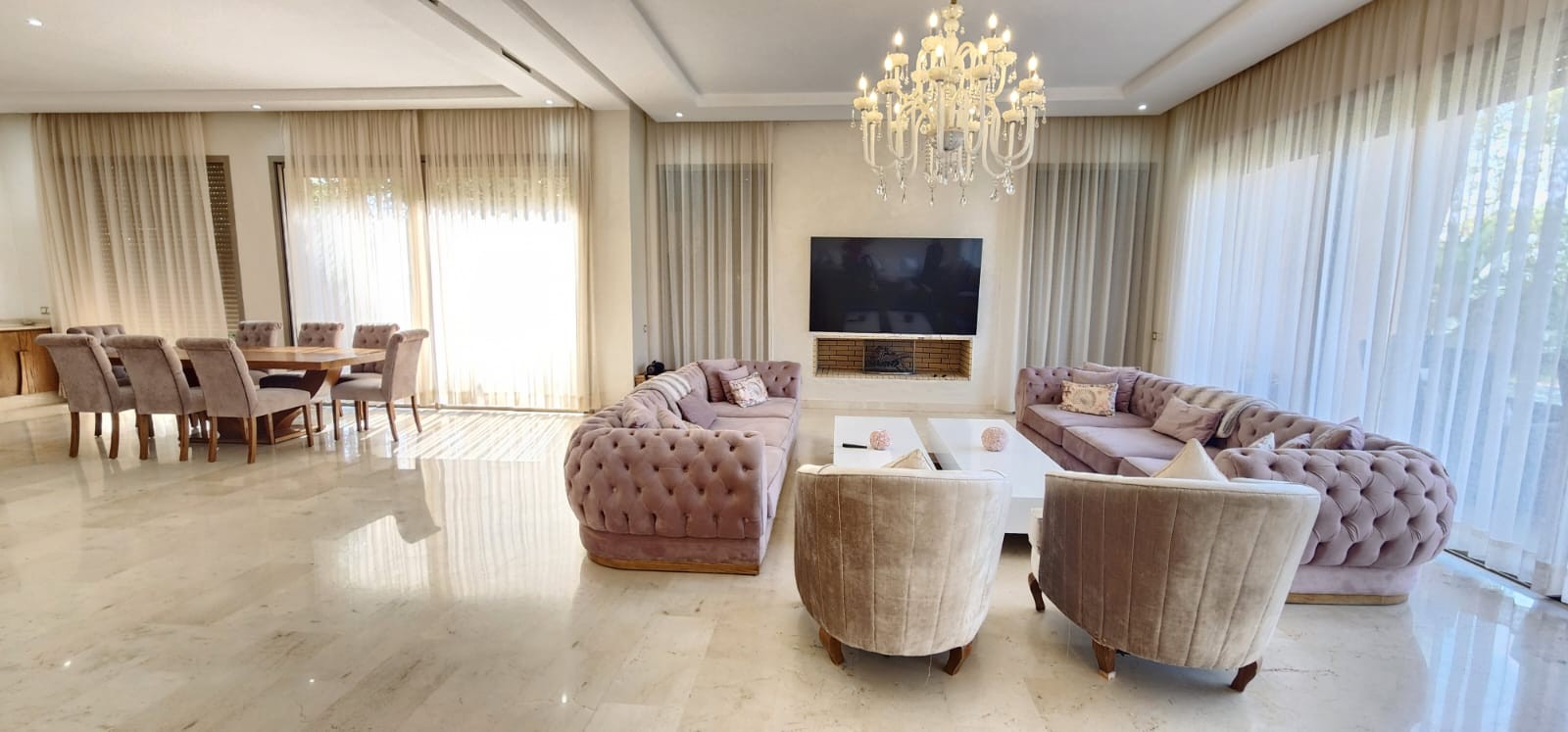 Luxury villa, Road to Tahanaout