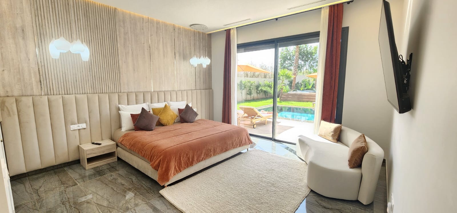 Luxury villa, Road to Ourika
