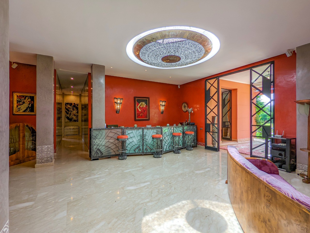 Villa de standing, Route de Ouarzazate