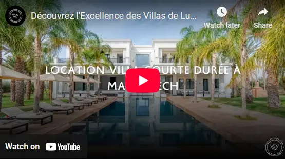 Villa de luxe location